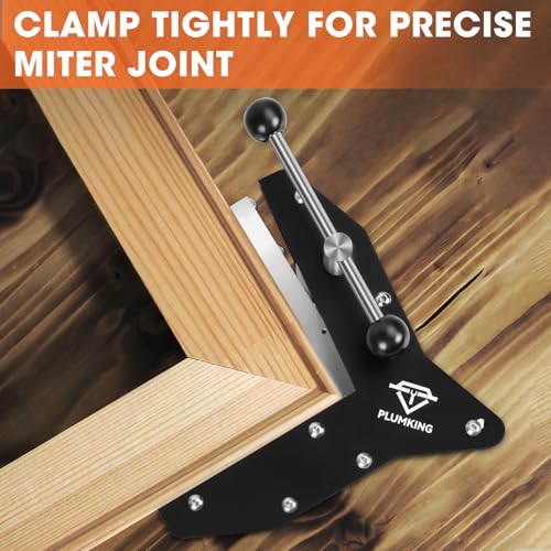 2PCS Miter Clamps for Woodworking, Corner Clamps for Making Window Casing, Door Casing, Picture Frames, Cabinet Trim - style: 2 PC