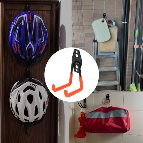 Heavy Duty Garage Storage Hooks 4 Pack Garage Tool Organizer Wall Mount - size: Small