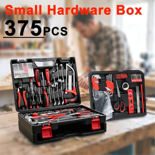 578 Pcs Hand Tool Set for Home Repair, Tool Kit & Tool box Storage Case with Drawer,Household Tool Kit, Auto Tool Set,Perfect for Homeowner & Renters,DIYers & Maintenance Workers