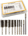 Wire Brush for Drill - Long Drill Wire Brush Attachment for Rust Removal
