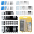 40 Pcs Jigsaw Blades Set with 2 Case - style: 40-Pack（40 Pieces, 2 Boxes）