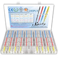 200PCS Solder Seal Wire Connectors, Waterproof Solder Butt Connectors Kit - size: 200 pcs