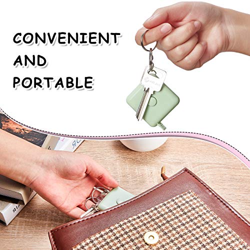 Weewooday 6 Pack Mini Tape Measure Keychain 60 Inch Retractable Sewing