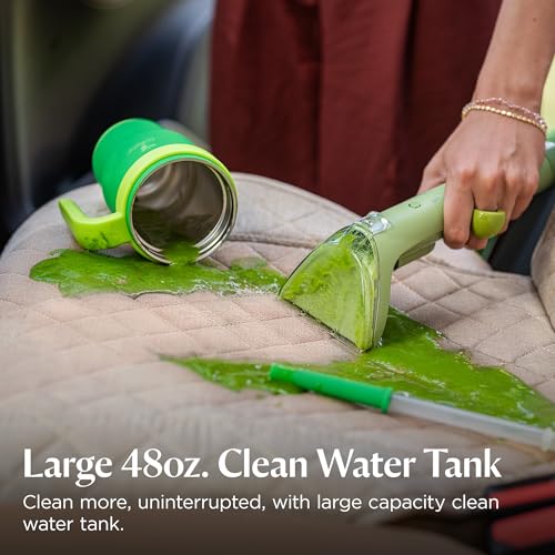 BISSELL Little Green Multi-Purpose Portable Carpet Cleaner, 1400B - color: Green, style: Little Green
