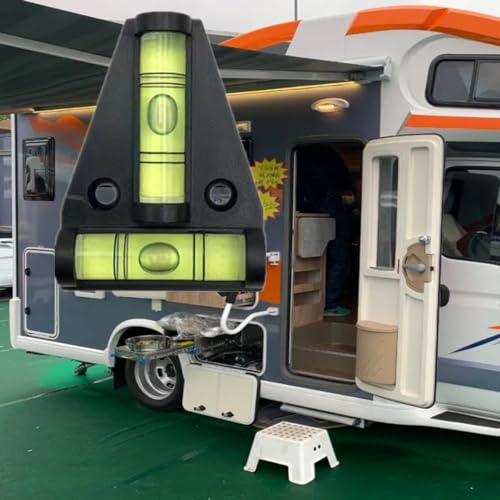 2Pcs Magnetic RV Levelers, with Screws Mounting and Magnetism Dual-use, RV Parts Accessories Exterior Leveling Stablilization Levelers