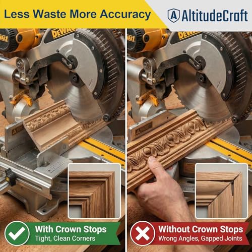 2-in-1 Crown Molding Jig and Miter Saw Protractor Set - style: Miter Saw Set
