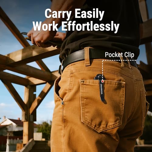 WORKPRO Folding Utility Knife, G10 Handle, Green - style: Green-G10 Handle(1 pack)