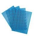 Free Zone 4-Piece Large Pegboard Set - color: Sky Blue