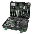 Prostormer 259-Piece Tool Kit, Household Essential Tool Set, Green - color: Green