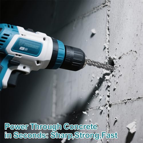 1/4 Inch x 12 Inch SDS Plus Rotary Hammer Drill Bit - size: 1/4 in, style: 12 Inch