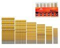 INTOO Mini Drill Bit Set 60 Pcs+12 Pcs Free High Speed Steel HSS Titanium Micro Drill Bits 3/64"-1/8" Metal,Plastic,Wood, Small Drill Bit