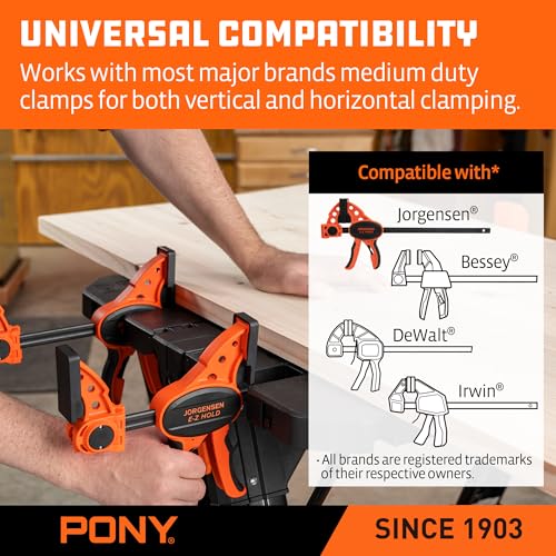 Pony Portable Folding Work Table, Workbench & Sawhorse