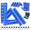 12PCS Corner Clamps for Woodworking, 90 Degree Aluminum Corner Clamps - size: 12pcs