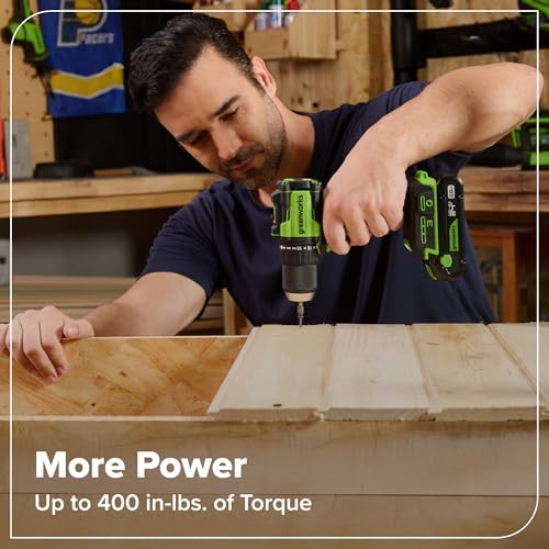 GREENWORKS 24V (8-TOOL) Combo (Drill, Impact Driver, Circular Saw, Reciprocating Saw, Jigsaw, Multi-Tool, Sander, Flashlight), 4.0Ah + (2) 2.0Ah (Power Bank) Batteries, (2) Cables, 65W Rapid Charger - size: 8PCS Combo Kits