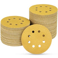 100PCS 5 Inch Sanding Discs 80 Grit Random Orbit Sander Sandpaper - style: Advanced Aluminum Oxide