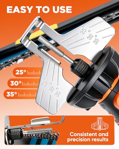 Saker Electric Chainsaw Sharpener Kit,Chain Saw Sharpener Tool