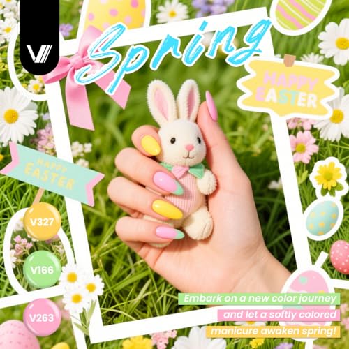 VANREESA 60 Pcs Gel Nail Polish Set, 55 Colors Gel Polish with Base Coat & 4 Effects Top Coat Full-Color Nail Polish Set All Seasons Nail Kit Gifts for Women Girls Nail Salon at Home - color: All Colors You Want