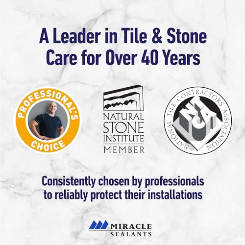Miracle Sealants 511 Impregnator Advanced Penetrating Sealer for Countertops, Stone, Tile & Grout, Gallon - size: Gallon (Pack of 1)