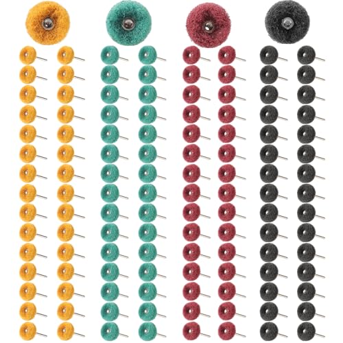 120PCS 1 Inch Abrasive Buffing Wheel for Dremel and Drill