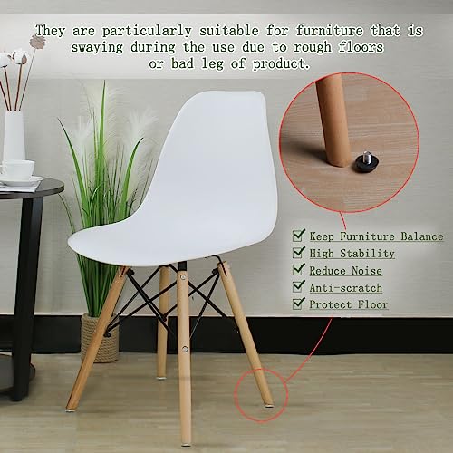 uxcell Metric M8 x 1.25 Furniture Glide Leveling Feet Adjustable Leveler Floor Protector for Table Desk Cabinet Leg 8 Pack - size: M8 x 10 x 22mm