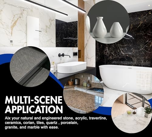 Quartz Countertop Repair Kit 4 Colours UV 30s Cure Chips Cracks Filler