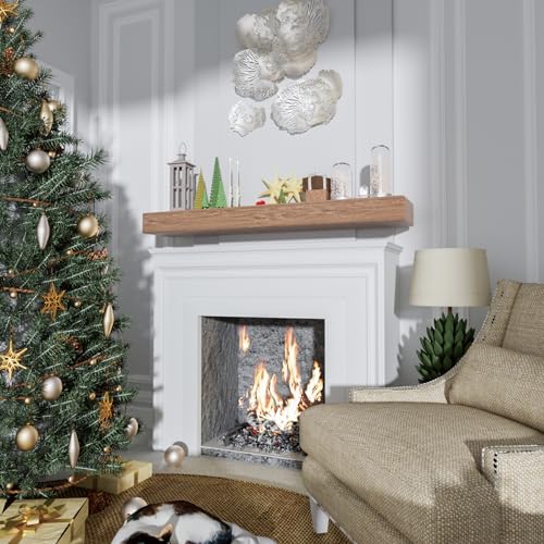 2pcs Large Shelf Brackets Long Floating Shelf Bracket Invisible Floating Shelf Hardware Heavy Duty Floating Mantel Brackets(43"X4"X3" Without Tools) - size: 43"X4"X3"