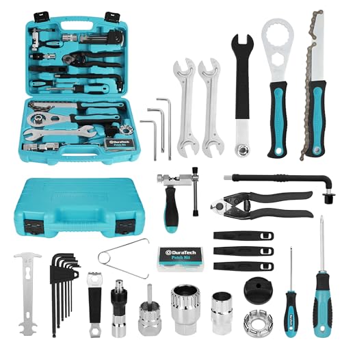 DURATECH 40PC Bike Repair Tool Kit with Carry Storage Case - size: 40 PC