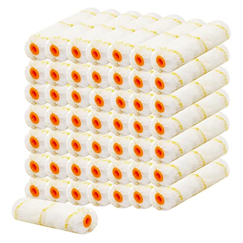 50 Pieces Paint Roller Cover, 6 inch Microfiber, 3/8"Nap - size: 6", 50 pieces