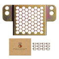 Beehive Picture Hangers | 50 Pcs Picture Hanging Hardware Kit | Fully Adjustable | for Wood Frames and Canvases on Drywall | 20 lb Capacity | Hangs 6 Frames - size: 12 Pack (Original), style: For hanging wood frames, canvases and artwork in homes, offices