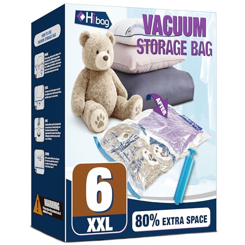 XXL Jumbo Vacuum Seal Storage Bags Extra Large for Clothing Bedding - size: 6-XXL