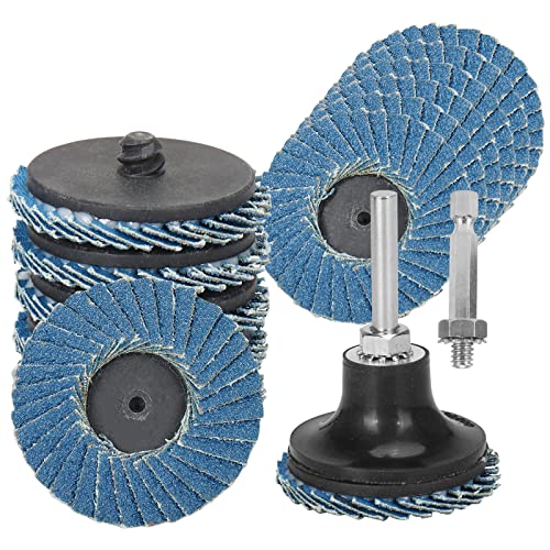 SI FANG 2 inch Zirconia Flap Disc 10Pack 40 Grit Die Grinder Sanding Discs - style: 40 Grit