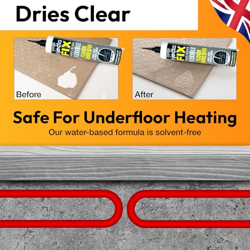 Precision Floor Adhesive - Loose Tiles & Hollow Floors (3 Pack)