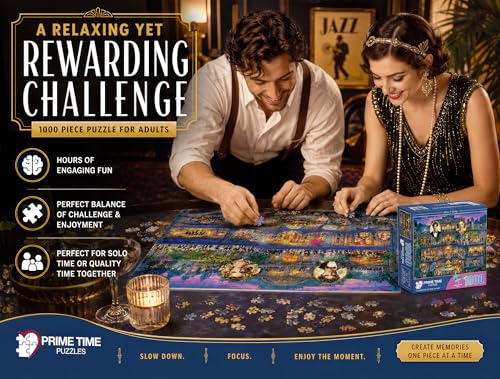 Adult Jigsaw Puzzle Ghosts of Gatsby 1000 Piece - color: Ghosts of Gatsby
