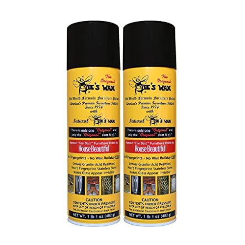 The Original Bee's Wax Old World Formula Furniture Polish - 2 Pack - size: 17 Ounce (Pack of 2)