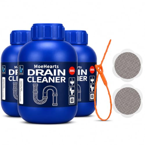 Drain Cleaner for Hair Clog, Controls Odors Sink Cleaner 3PCS - size: 3PCS