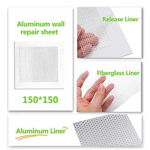 7pcs 6" x 6" Drywall Repair Patch - size: 6" x 6", 7 PCS