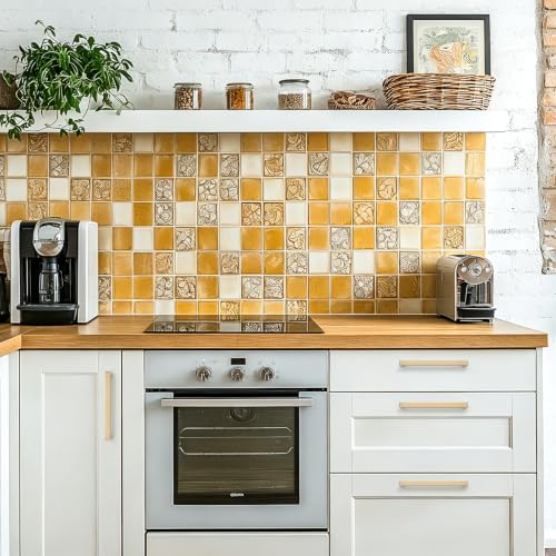 Ravinte Champagne Bronze Cabinet Handles Square Pulls 6-1/4 Inch 30 Pack | Stainless Steel, Square Bar Grip, Drawer Pulls, Kitchen Cabinet Hardware, For Cupboards, Drawers, Dressers, Cabinets - color: Champagne Bronze
