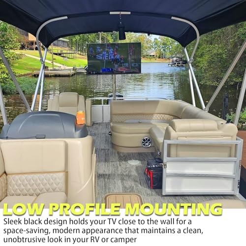 Anti-Rust Quick Release RV TV Mount, Plastic Polymer, VESA 100x100mm