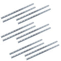 Uenhoy 6 Pair Drawer Slides 16" Two Way Slide Track Rail - size: 16"-6pairs