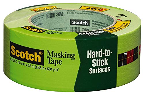 3M 2060-48A 2" Green Scotch® Lacquer Masking Tape - size: 10-Pack