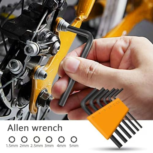 24-Piece Tool Set, Mini Tool Kit, Tool Kit for Home (Orange) - color: Orange