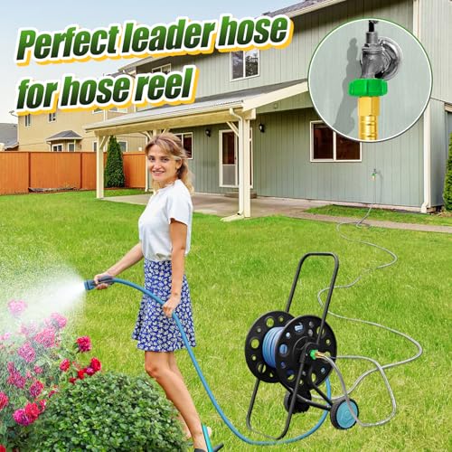 Garden Hose with Female to Female Connector, 25ft - size: 25ft
