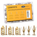3 Sizes Self Drilling Drywall Anchors Kit with Screws Heavy Duty