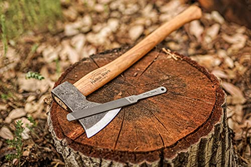 1844 Helko Werk Germany Dual Sided 9 Inch Axe Sharpener Compact File 22101 - size: Compact File #22101