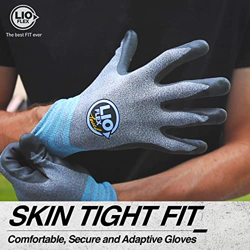 Touch Screen Gloves - 3 Pairs, Grey, XL - color: Grey, size: X-Large (Pack of 3)