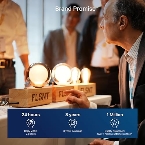 FLSNT 60W Equivalent LED Chandelier Light Bulbs, Dimmable LED B11 E12 Candelabra Base Bulbs, 3000K Warm White, 500LM, 6 Pack - color: 3000k Warm White, size: 6 Count (Pack of 1)