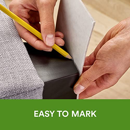 Scotch Felt Furniture Pads 2 PCS Furniture Pads for Hardwood Floors, Brown, 4" x 6" - color: Brown, style: 4 Pads