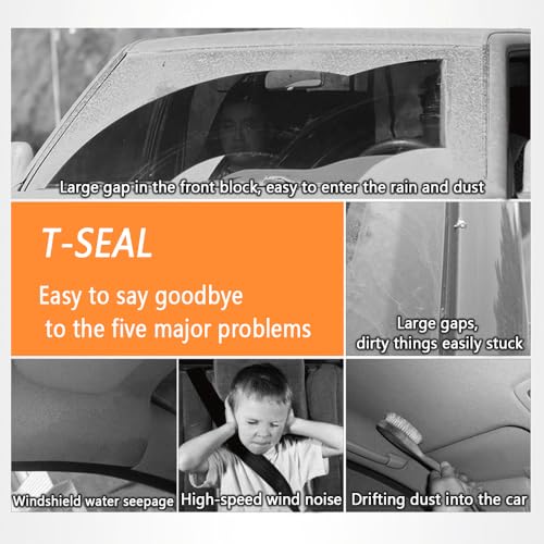 Cuttable T-Car Sunroof Cover Seal Rubber Trim,Dust Proof&Weather Stripping for Windshield,Tailgate Adhesive Rubber Seal Strip (30mm×16Ft) - color: 30mm×16Ft