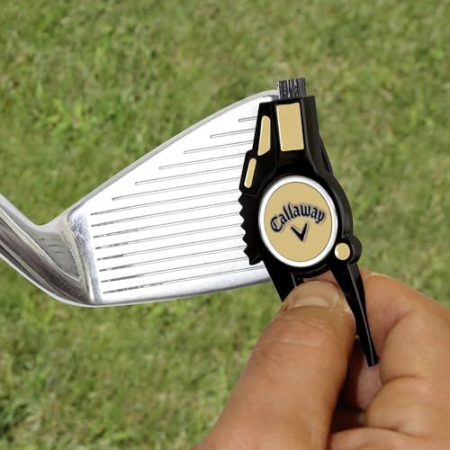 Callaway 4-in-1 Golf Divot Repair Tool - color: Black/Gold