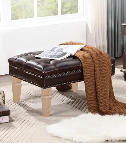 12" H*2.5" W Square Unfinished Oak Furniture Legs - Heavy Duty Mid Century Tall Wooden Legs Set of 4 for Tables, Bench, Ottomans - with Installation Hardware (Natural) - color: Plain Wood Color, size: 12"H*2.5"W